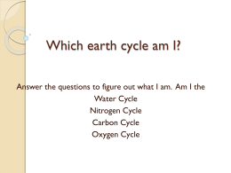 Which Earth Cycle Am I? - Western Reserve Public Media