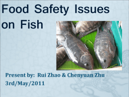 Food Safety Issues on Fish