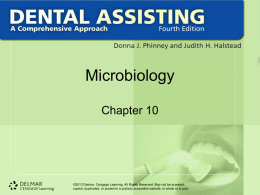 Chapter 10 - Microbiology