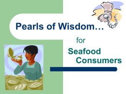Pearls of Wisdom for Seafood Lovers - SafeOysters.org