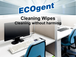 ECOgent Cleaning Wipers