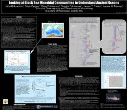 Looking at Black Sea Microbial Communities to Understand Ancient