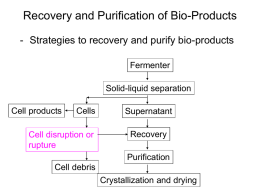 lecture notes-separation and purification-2-cell