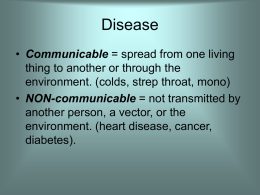 Communicable