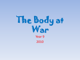The Body at War - aiss-science-9