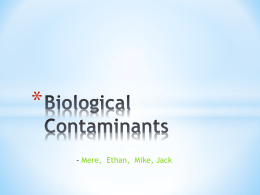 Biological Contaminants - Fort Thomas Independent Schools