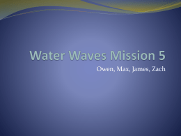 Water Waves Mission 5