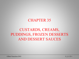 J-35-Custards Creams Desserts Sauces