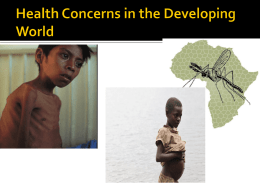 Health Concerns in the Developing World