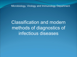 06 Classification and modern methods of diagnostics