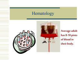 Hematology PowerPoint