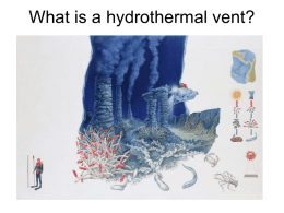 What is a hydrothermal vent?