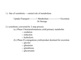 Lecture 5: Biotrans_detox_biodegrade_lecture