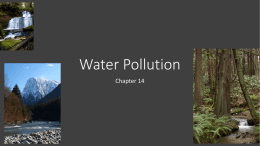 Water Pollutionx