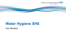 Water Hygiene SH8