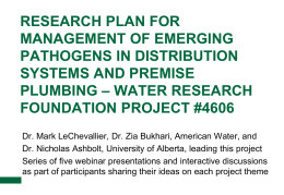 View the Slide deck - Water Research Foundation