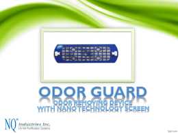 ppt of odor guard