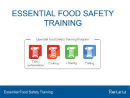 10- Food Hygiene Overview