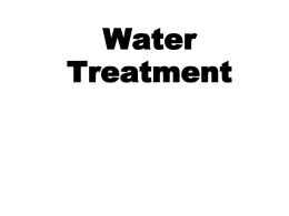 Water Treatment - mcdowellscience