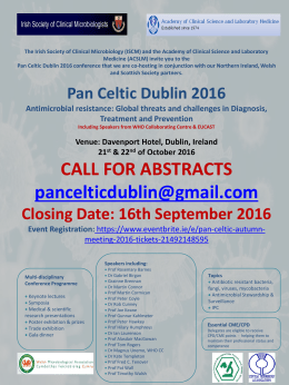 Pan Celtic Call for Abstracts Flyerx