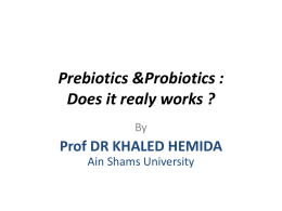 Probiotics - khaledhemida