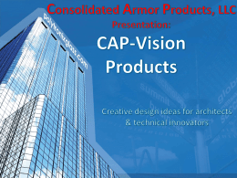 On CAP-Vision™ Switchable Privacy Glass