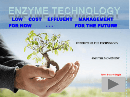 Draynzyme Enzyme Presentation