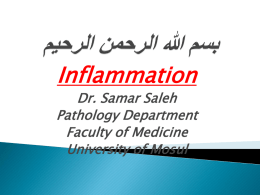 Acute inflammation