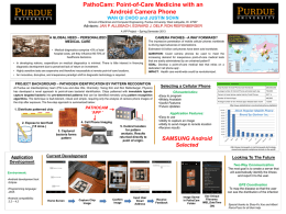 PathoCam: Point-of-Care Medicine with an Android Camera Phone