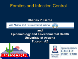 Fomites and Infection Control Presentation