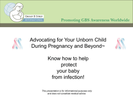 Advocating for Your Unborn Child during Pregnancy and Beyond