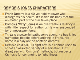 Osmosis jones characters
