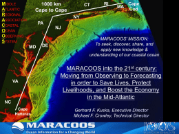 Mid-Atlantic Regional Association Coastal Ocean Observing System