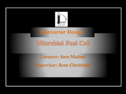 Introduction To Microbial Fuel Cell Technology