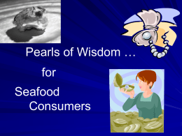 Pearls of Wisdom for Seafood Lovers - SafeOysters.org