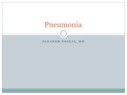 Pneumonia - HCPro Blogs