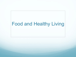Food and Healthy Livingx