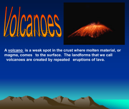 volcano-notes - Cobb Learning