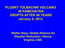 plosky tolbachik volcano in kamchatka erupts after 40 years