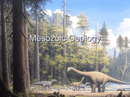 Chapter 23 The Geology of the Mesozoic Era