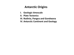 Lecture II: Antarctic origins