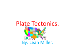 Plate Tectonics-DONE