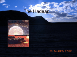 The Hadean - Joe's Paleomag Home Page