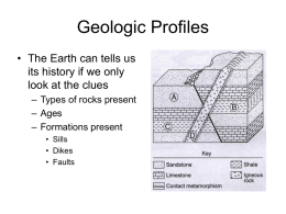 Geologic Profiles