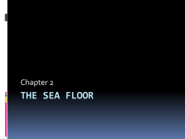 The Sea Floor - Mrs. Gallegos Website
