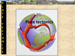 Plate tectonics summary - Webquest Puppets bringing