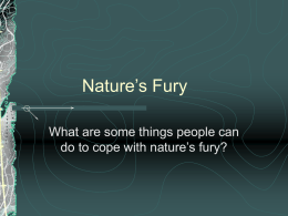 Nature’s Fury - K-12 English Language Arts