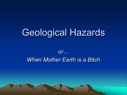 Geologic Hazards - The Naked Science Society