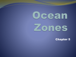 Ocean Zones - Lower Dauphin School District