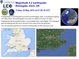 What was the mechanism of this earthquake?